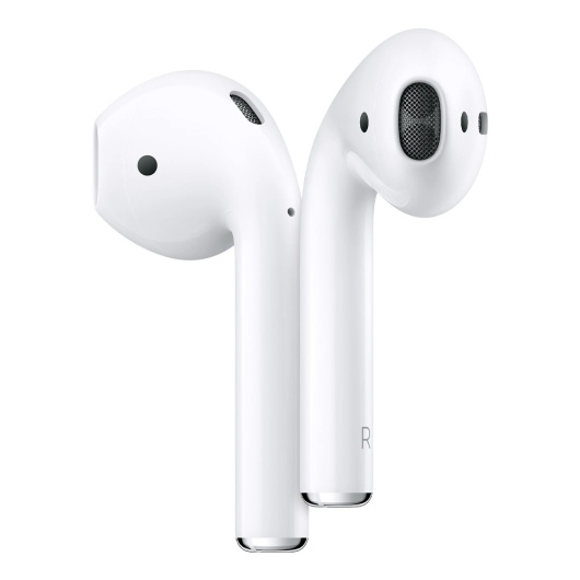 Беспроводные наушники Apple AirPods 2 с беспроводным зарядным футляром MRXJ2