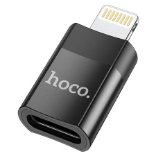 Переходник OTG Hoco UA17 Lightning - USB Черный