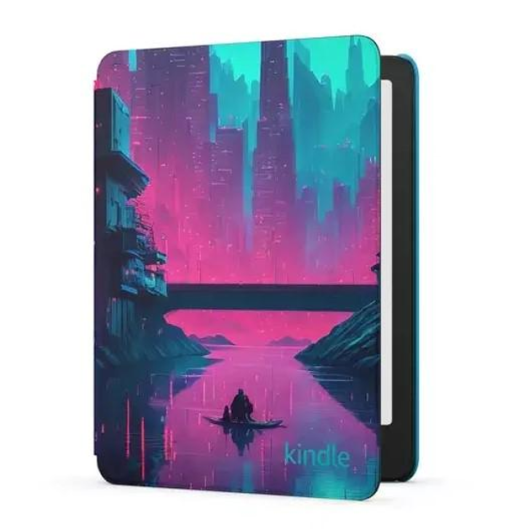 Электронная книга Amazon Kindle Paperwhite 2024 Kids Edition 16Gb Cyber City
