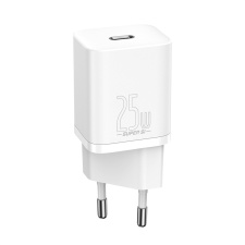 Сетевое зарядное устройство Baseus Super Si quick charger 1C 25W Белое