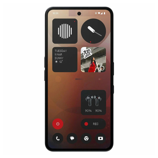 Nothing Phone (3a) 8/128 ГБ, черный