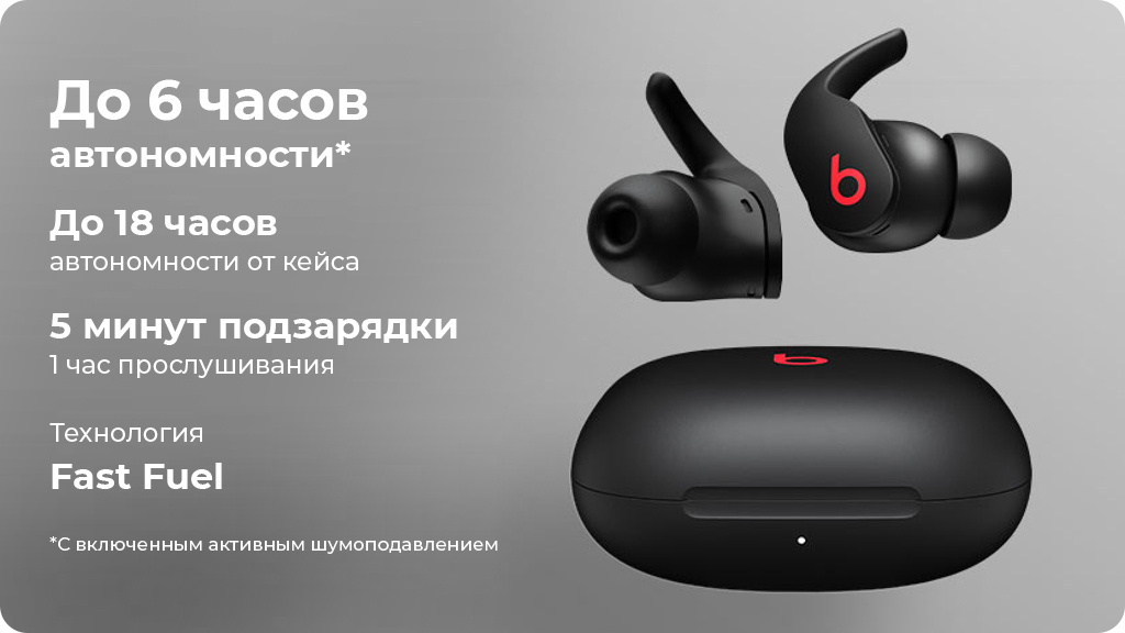 Беспроводные наушники Beats Fit Pro Белые