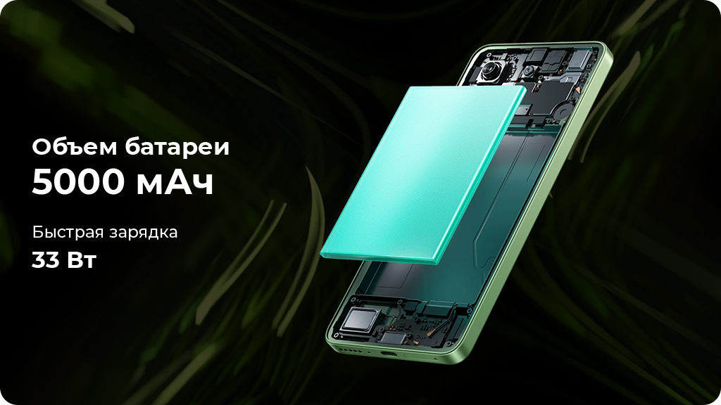 Xiaomi Redmi Note 13 8/256 ГБ РСТ Зеленый