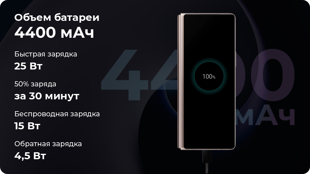 Samsung Galaxy Z Fold 4 12/512 ГБ, серо-зеленый