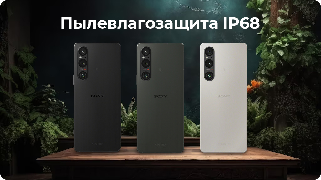 Sony Xperia 1 V 12/256Gb Серебристый Global Version